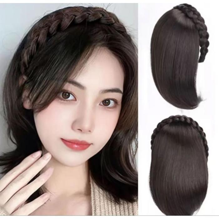 Wig Bando Wig Kepang Bando Wig Korean Style Bando Wig