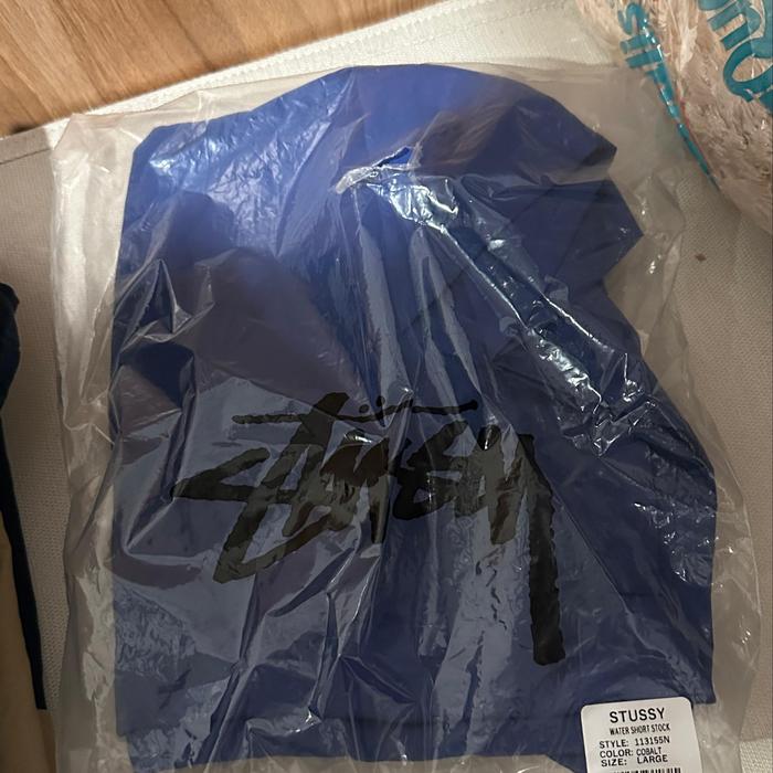 stussy water short pant cobalt original