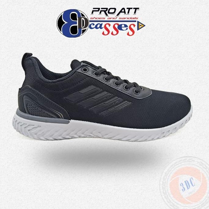 Pro ATT TEC 890 Hitam/Putih - Sepatu Sekolah Pria Original Pro ATT