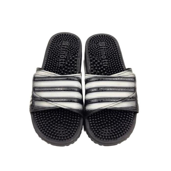 SANDAL KESEHATAN FINOTTI MASSAGE ( 15/16 ) SANDAL SANTAI SANDAL PRIA SENDAL KESEHATAN DLL ( Hitam & 