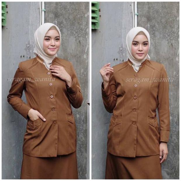 TERBARU SERAGAM GURU KHAKI / PNS GELAP / PEMDA ACEH