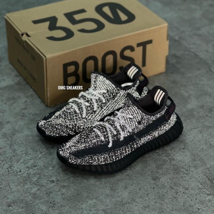 Yeezy Boost 350 V2 Static Black Reflective - BNIB Original 100%