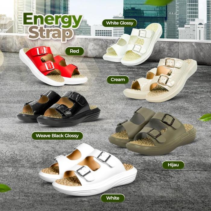 Kozuii Kwalk Energy Sandal Terapi dan Refleksi