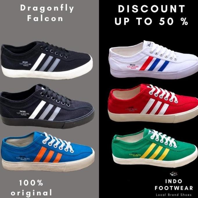 Sepatu Dragonfly Falcon / Sepatu Kodachi / Sepatu Hitam / Sepatu