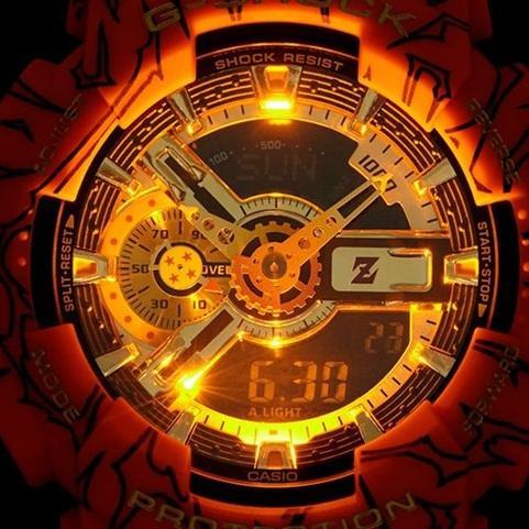Asli Jam Tangan Pria G-SHOCK X ONE PIECE ANIME ORIGINAL CASIO FULL SET PROMO ! GA-110 LAMPU OTOMATIS