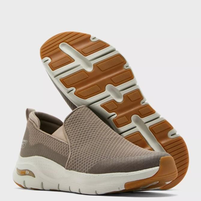 Sepatu Skechers Slip On Pria ARCH FIT BANLIN Original