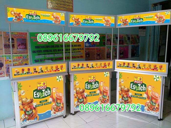 PAKET ES TEH POCI BOOTH PORTABLE