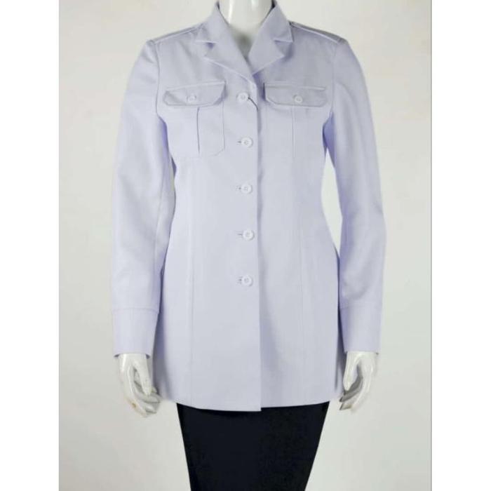 TERBARU Baju Putih PNS Wanita Princessfa / Atasan Putih PDH PPPK Wanita / Seragam ASN Putih Guru PPP