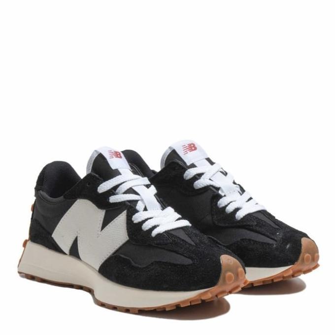 NB 327 Black White Gum WS327BL