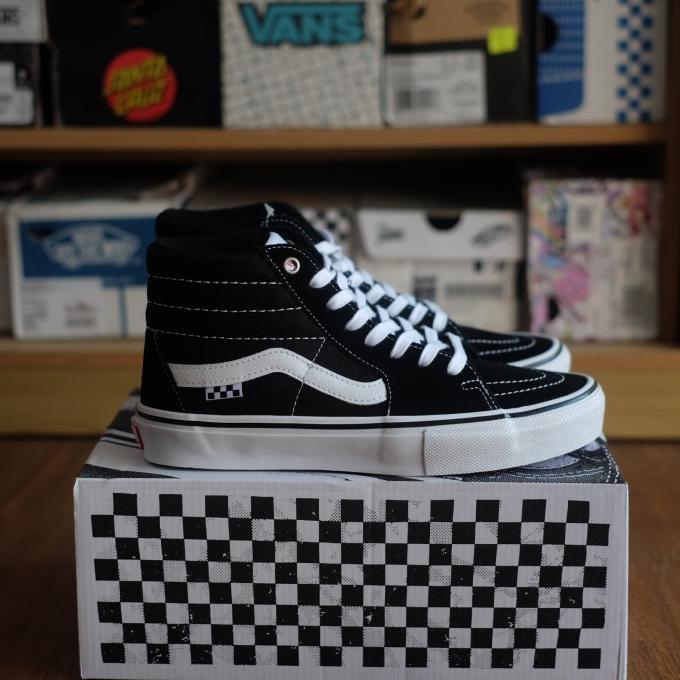 Vans Sk8hi Pro Skateboarding BW
