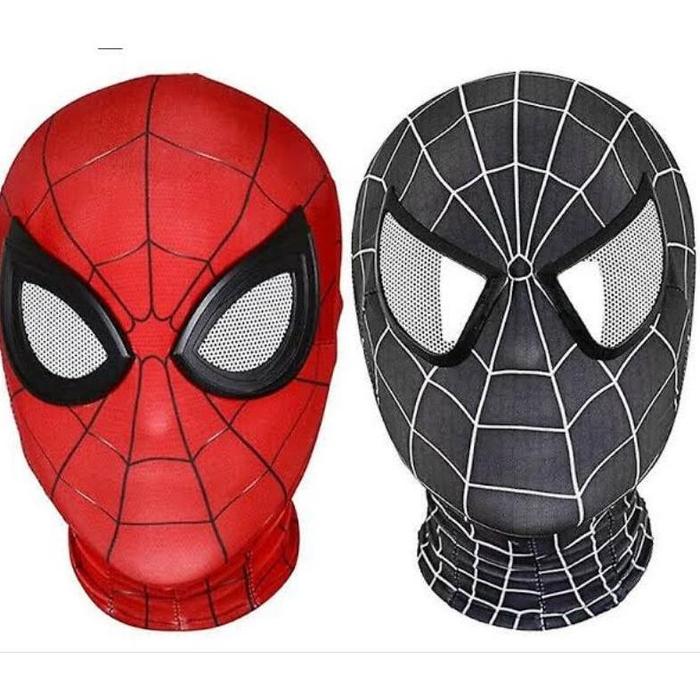kostum spiderman topeng spiderman baju spiderman kostum haloween topeng ninja cosplay spiderman mera
