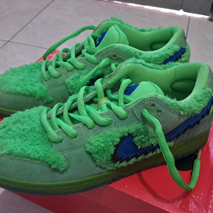 Nike SP Dunk Low Grateful Dead Bears Green bisa nego