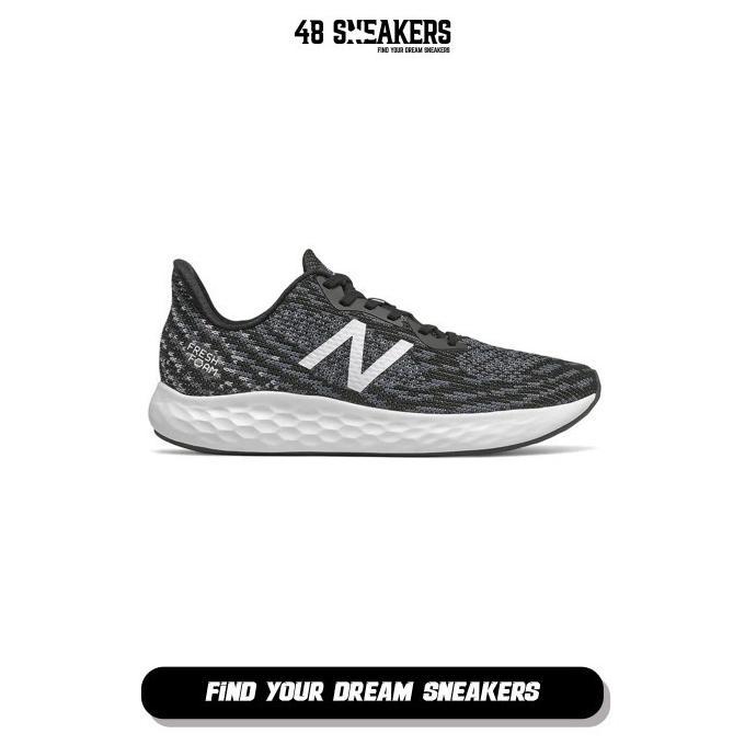 Sepatu Pria Newbalance Fresh Foam Rise v2 Black (MRISELK2) Original