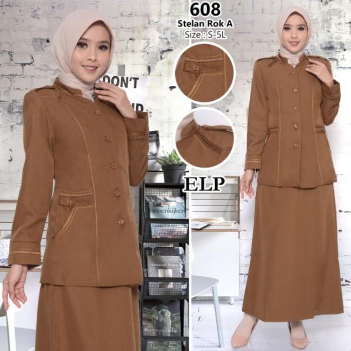 TERBARU Blazer PNS ASN Seragam PNS Pemda Baju Dinas Setelan Jas Blazer PDH Wanita