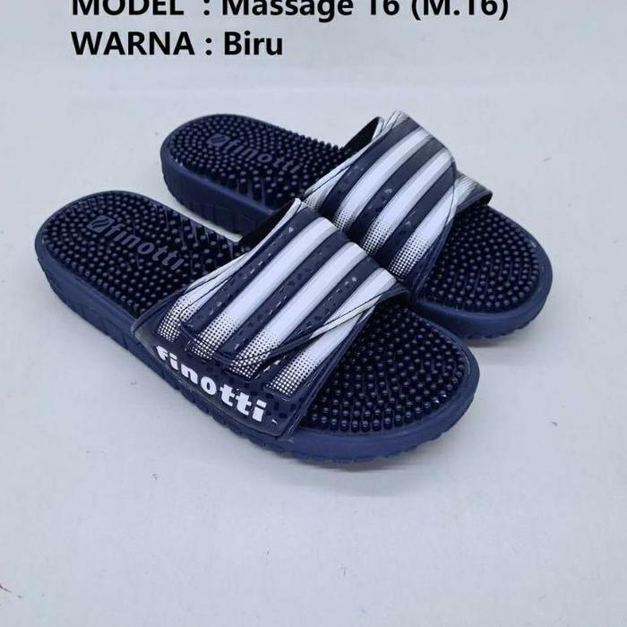 Finotti Massage 16 Sandal Kesehatan Unisex Cowok Cewek Desain Premium Original Free Masker