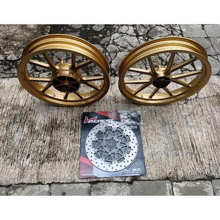 VELG PELG NINJA RR NINJA R NINJA SS V ROSSI NOS GP WHELL WHEEL WARNA GOLD NON DAYTONA SPRINT NOZ NIN