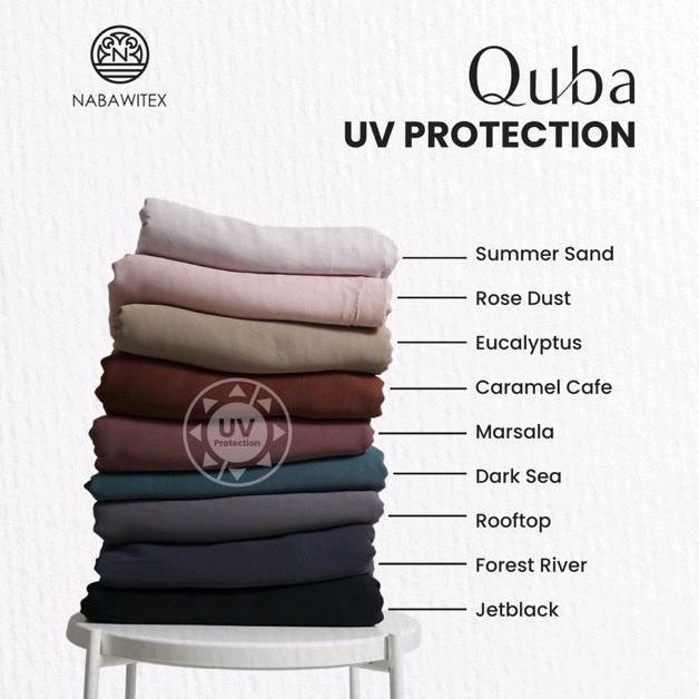Termurah Bahan Kain Quba UV Protection by Nabawitex | bahan baju kain gamis abaya thobe Ready