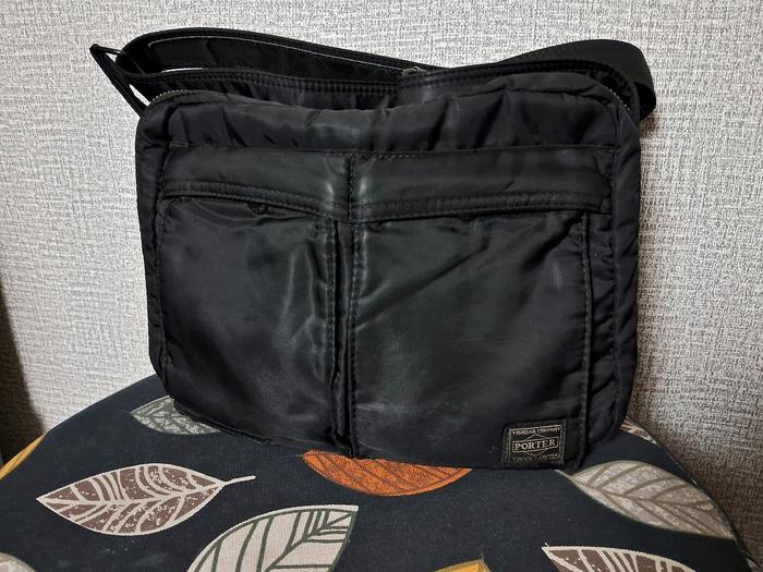 Tas slingbag porter tangker Black