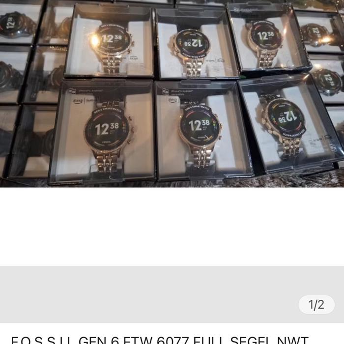 Fossil Gen 6 new Full segel Rose Gold