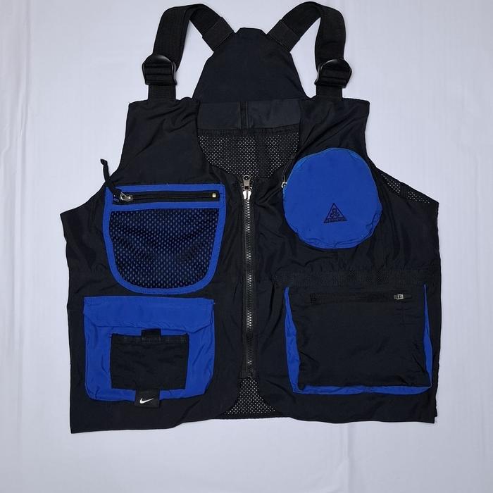 nike acg vest rework custom rompi nike vest