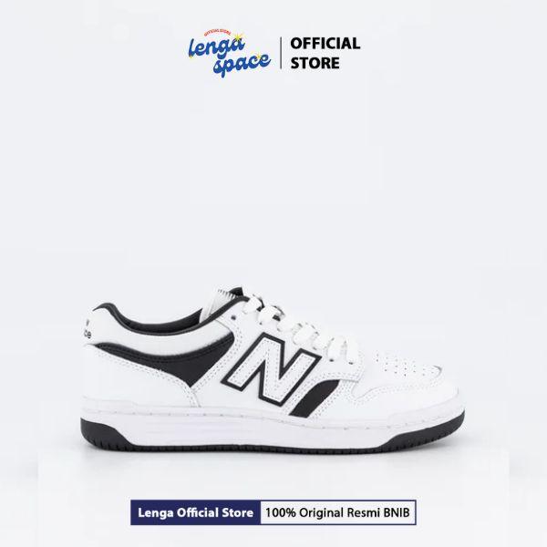 Sepatu Sneakers Pria 480 - Low White (BB480LAB) Original