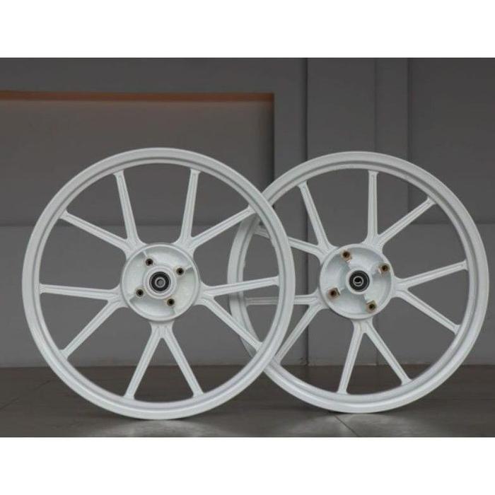 velg pelg yamaha v rossi nos gp whell wheel putih single disc non daytona yamaha fiz pnp gl mp tiger