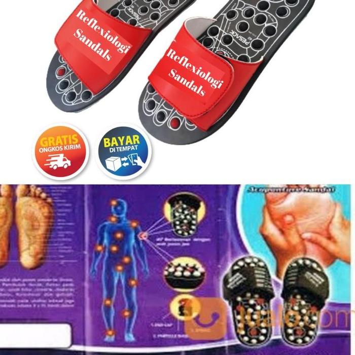 Termurah dan terbaik Sandal Kesehatan Refleksi sendal Terapi Rematik Asam Urat RefleXY KWALK KEWOK j