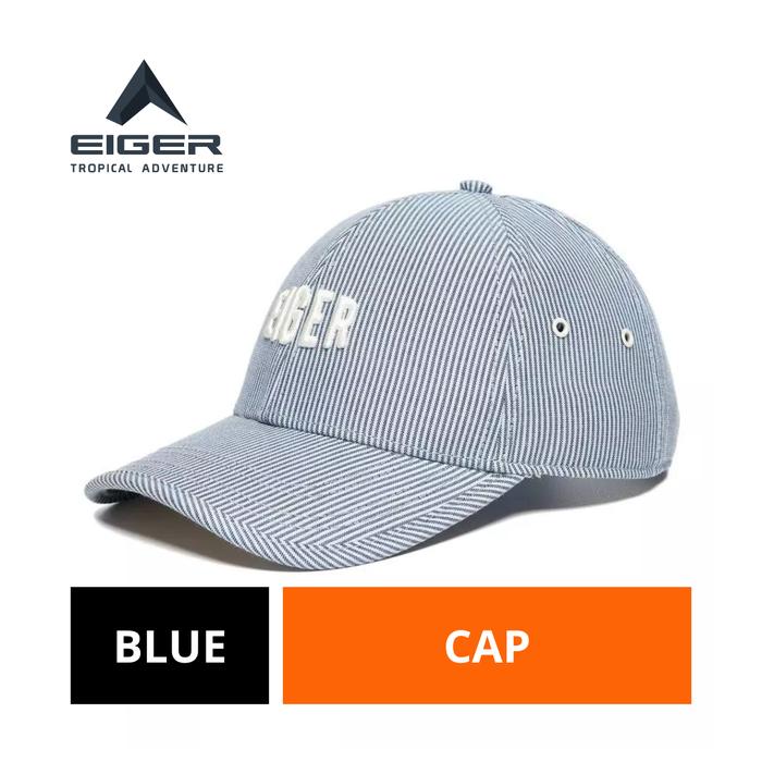 [BISA COD] Topi Eiger Original Hitam Xandermatt Baseball Cap [ 2X LIPAT UANG KEMBALI BILA GAK ORI ]