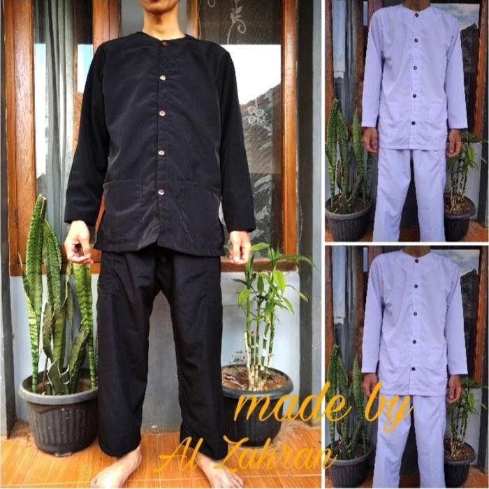SETELAN (baju + celana)baju pangsi/ adat / silat /tradisional/kampret /khas sunda pria dewasa