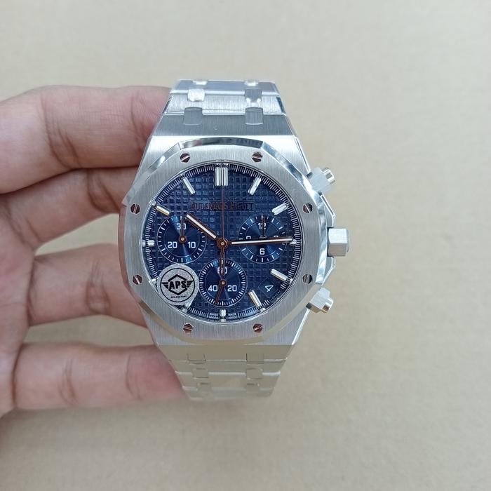 jam tangan pria Swiss AP automatic crono graph APS new produk bahan lebih halus kwalitas lebih tipis