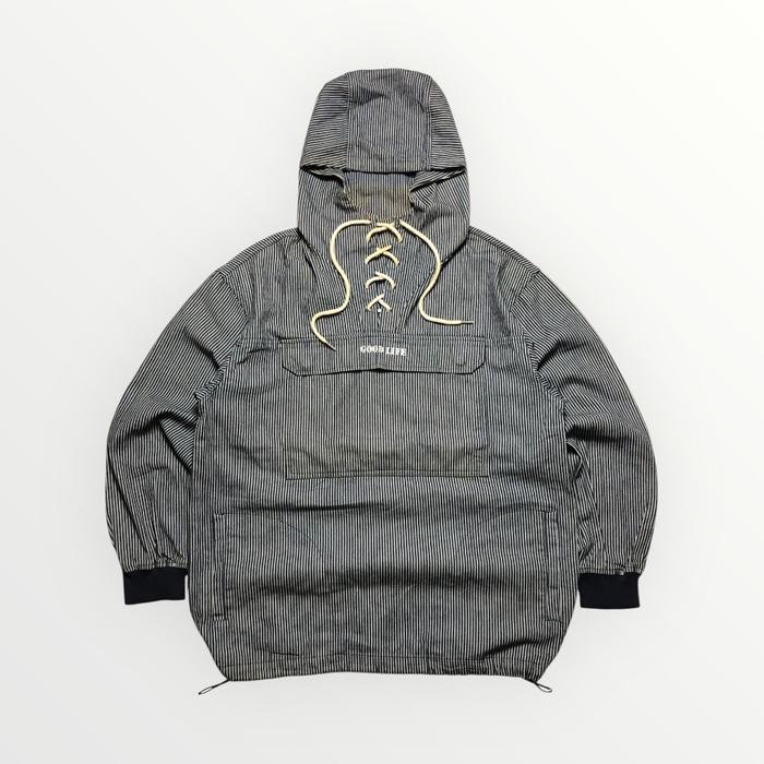 Romantic Crown Good Life Hickory Hooded Pullover Anorak Jacket