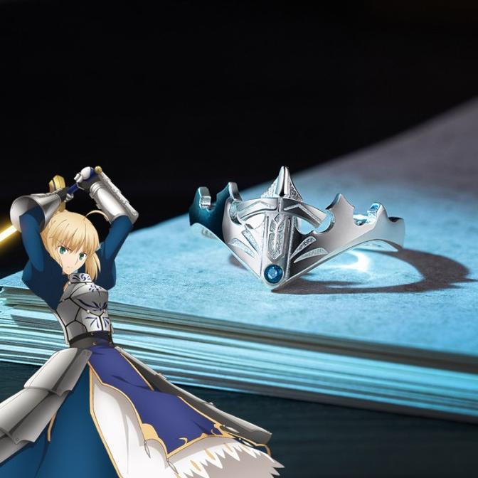 Anime Fate Stay Night Cincin Kalung Saber Alter Fate Series Merch