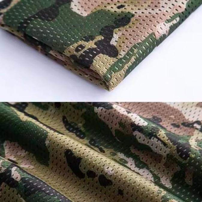 Syal Jaring Breathable Shemagh 150cm x 45cm Face Neck Protection Outdoor Camo Scarf