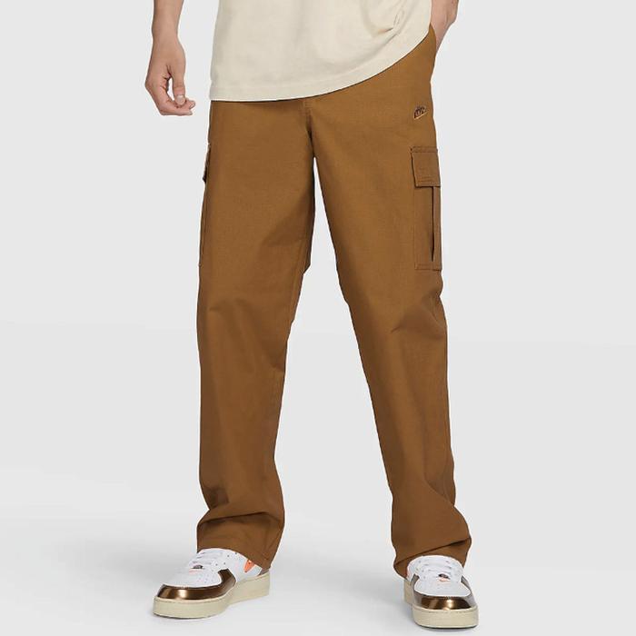 Celana Panjang Nike Club Cargo Trousers Ripstop Stretch Pants British Tan ORIGINAL