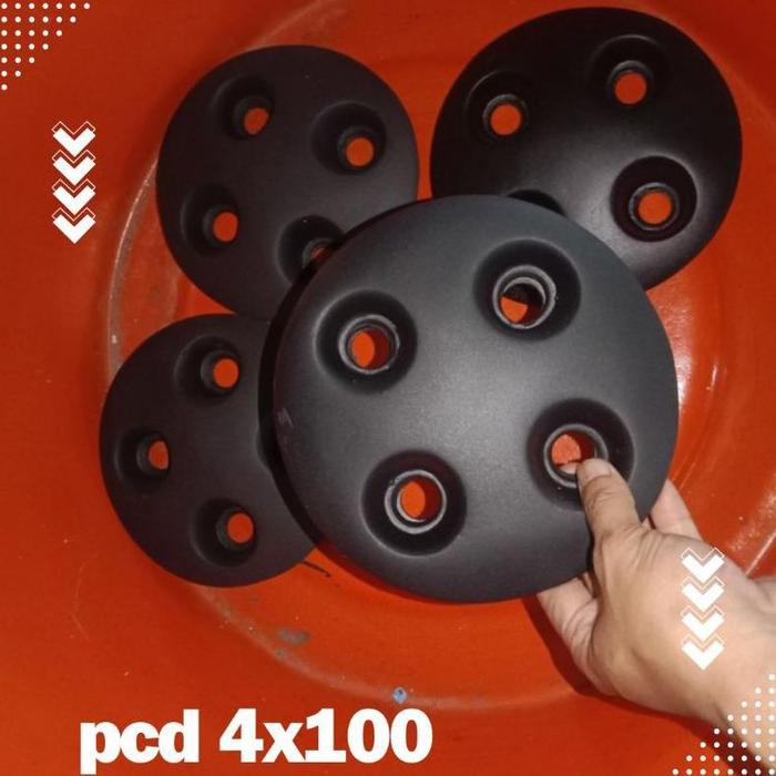 ADA READY (1 set isi 4 buah)Dop Velg Ring 13 CENTER HYUNDAI PCD 4X100 Mobilio, ayla, Honda BRIO Dop 