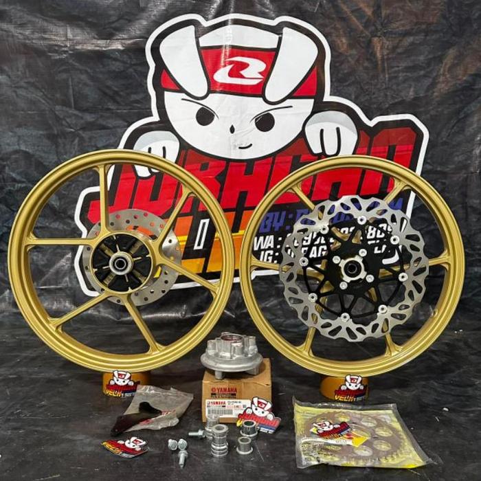 ADA READY wheelset velg brt chemco pnp crf cbr cb150r ninja sonic gtr supra dd original brt racing