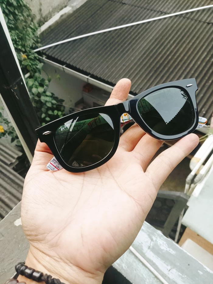 rayban wayfarer 2140 lensa kaca LENSA G 15 MOTIP MAF