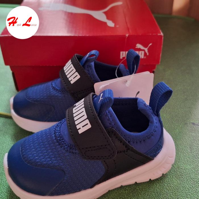 sepatu puma evolve slip on inf anak