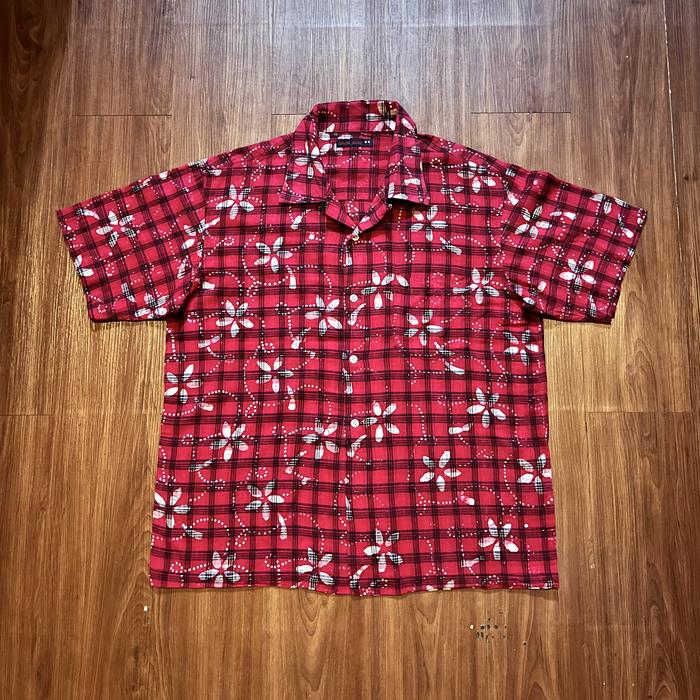 Gaijin Made floral Shirt red