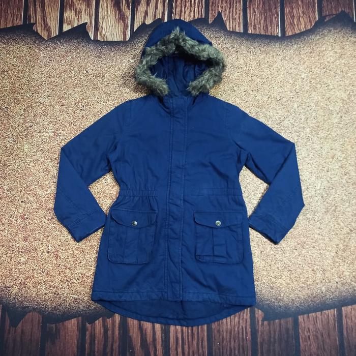 Jaket Parka Navy Tebal Hangat GAP KIDS