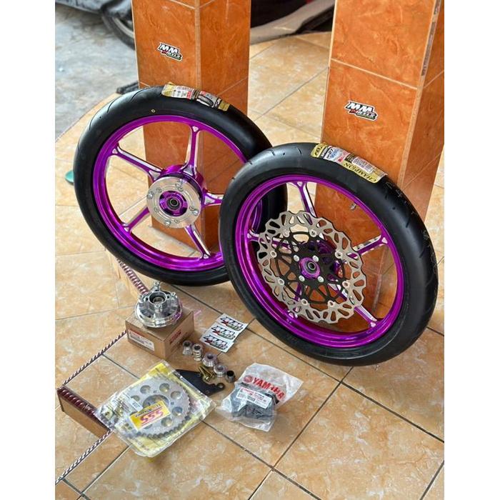 ADA READY READY SEPAKET VELG ENKEI 511/VND (TERGANTUNG STOK) PNP CRF, KLX, DTRACKER, PAKET TINGGAL P