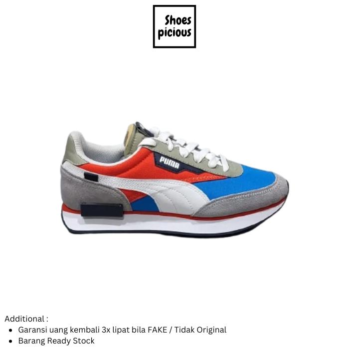 Sepatu Sneakers Casual Running Kets Pria Puma Future Rider Play On