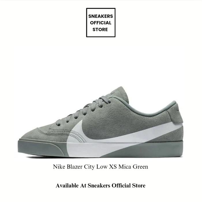 Sepatu Sneakers Nike Blazer City Low XS Mica Green And Nike Blazer City Low LX Black In Variant (uni