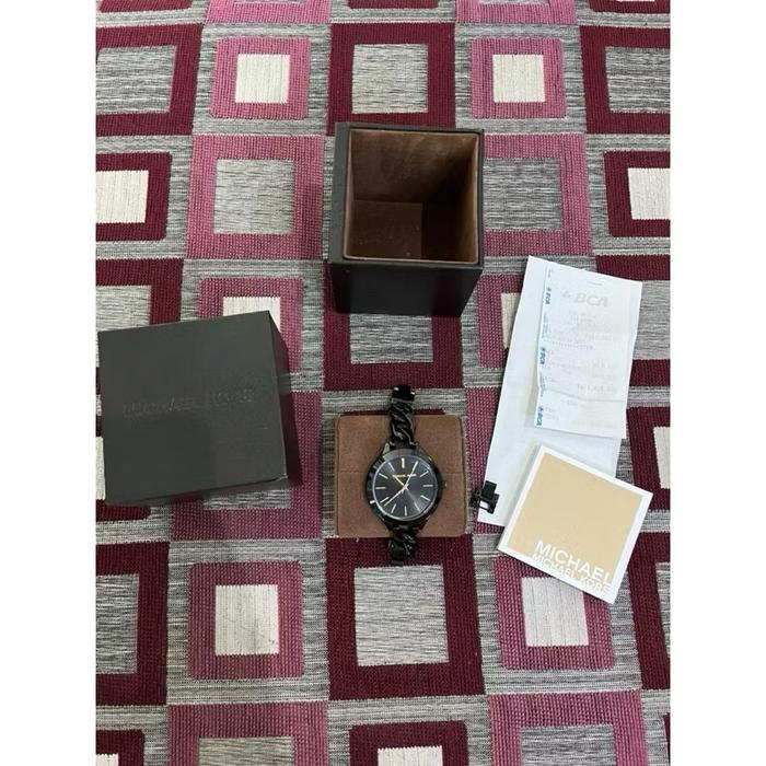 Preloved Jam Tangan MK Black