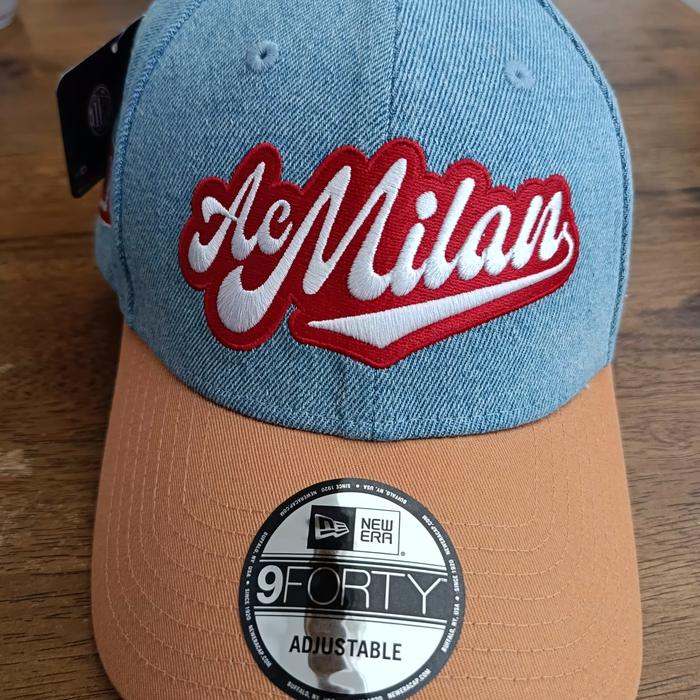 Topi Hat New ERA Original New era 9forty snapback Hat AC Milan New ERA