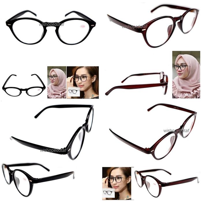 Frame Lensa  Clear Lens Minus Unisex Fix ready