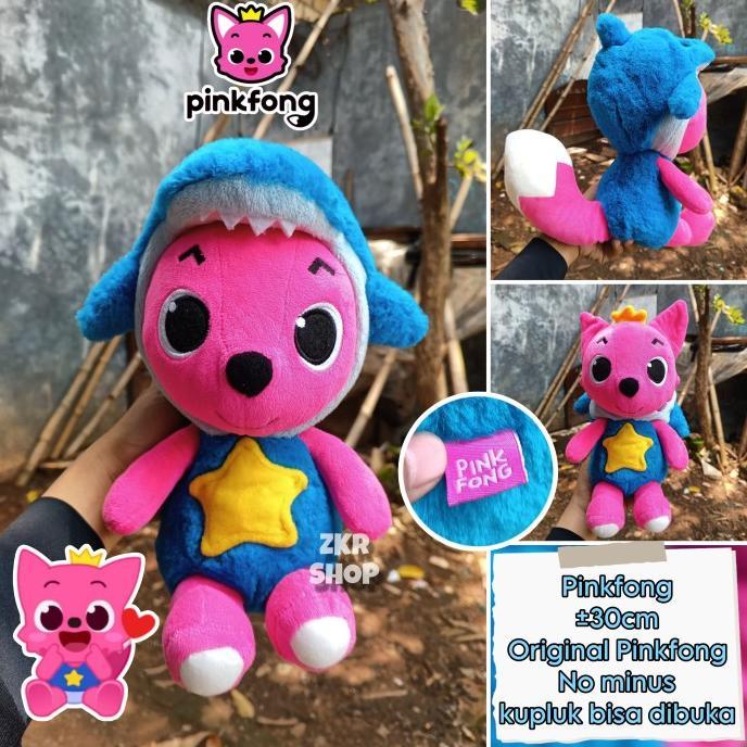 BONEKA PINKFONG/PINK FONG ORIGINAL (JENNY, HOGI, ETC) BABY SHARK