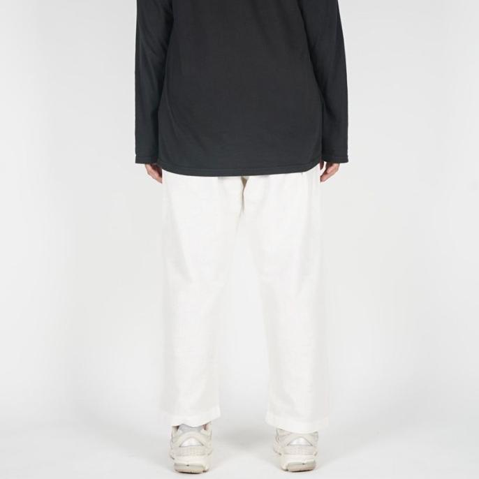 Dailys Cullotes Pants Celana Linen White Premium Quality