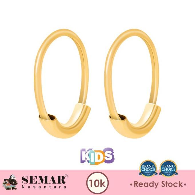 Anting Emas Baby Kawatan 10K Semar Nusantara