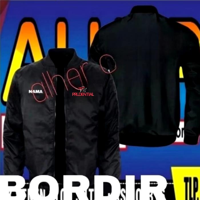 jaket bordir Prudential jaket Prudential jaket bomber Prudential jaket kerja Prudential jaket seraga